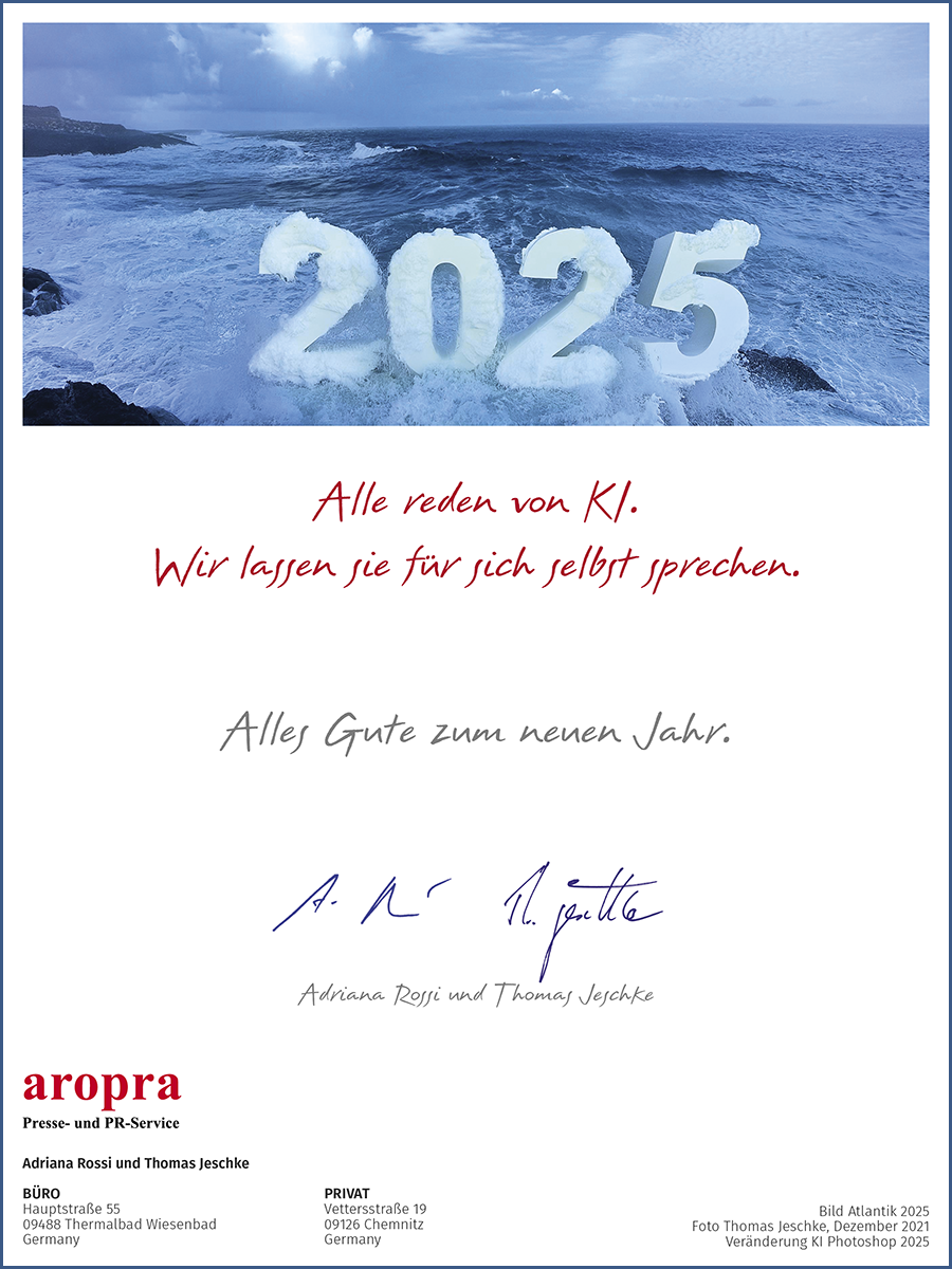 Ein gutes, gesundes und erfolgreiches Jahr 2025!